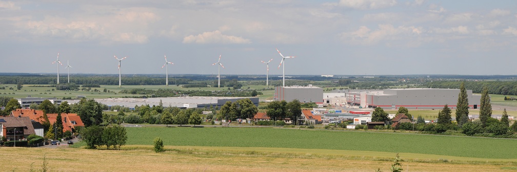 Das Gewerbegebiet