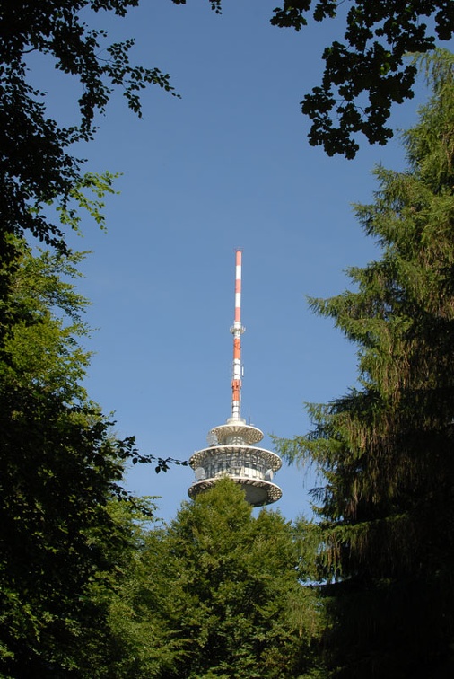 Der Fernsehturm auf dem Deisterkamm 