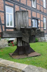 Holzkreuz in der Nienstedter Straße