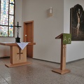 Altarraum der Friedhofskapelle