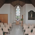 Altarraum der Friedhofskapelle