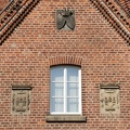 Wappen am Eingangstor zum Rittergut