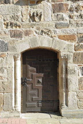 Ev. Thomaskirche, Nordeingang

