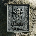 Wappen am Ortseingang