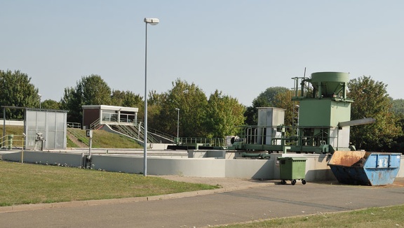 Kläranlage nahe Nordgoltern