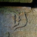 Wappen an der Mauer des Klosterhofs