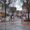 Marktstraße bei Regen