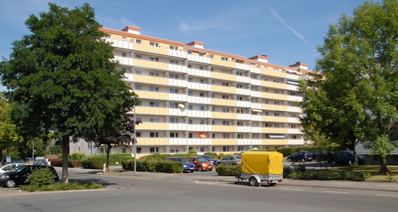Hochhäuser in der Hans-Böckler-Straße