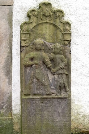 Epitaph an der Kirche