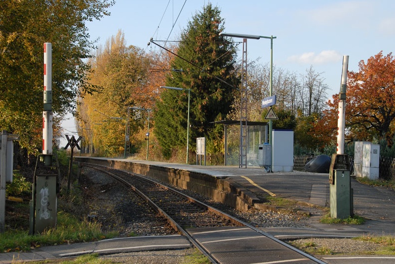 Haltepunkt Winninghausen der Deister-Bahnstrecke