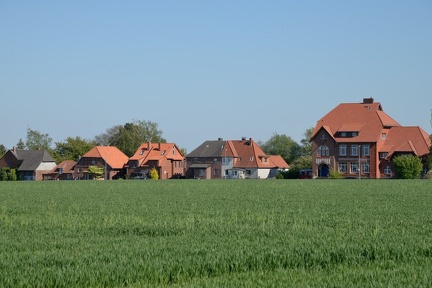 Kirchdorf aus Westen gesehen