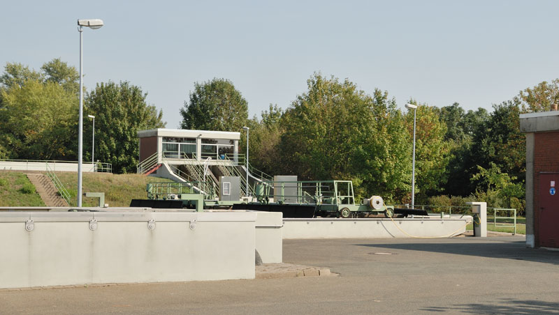 Kläranlage nahe Nordgoltern