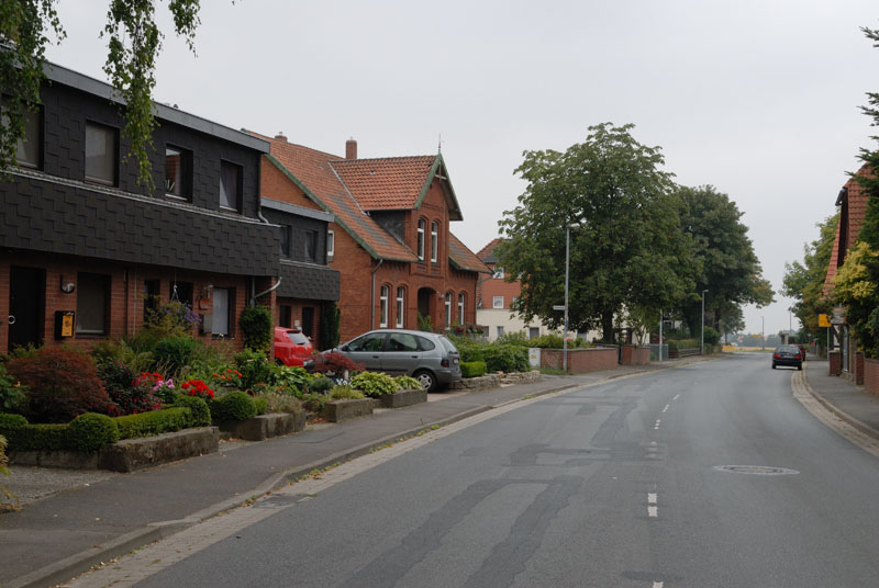 Mittelstraße, Blickrichtung West